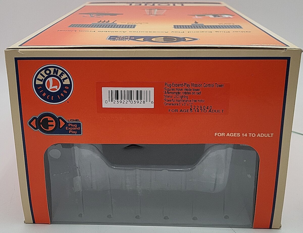 Lionel 2229040 O Gauge Mission Control Tower EX/Box