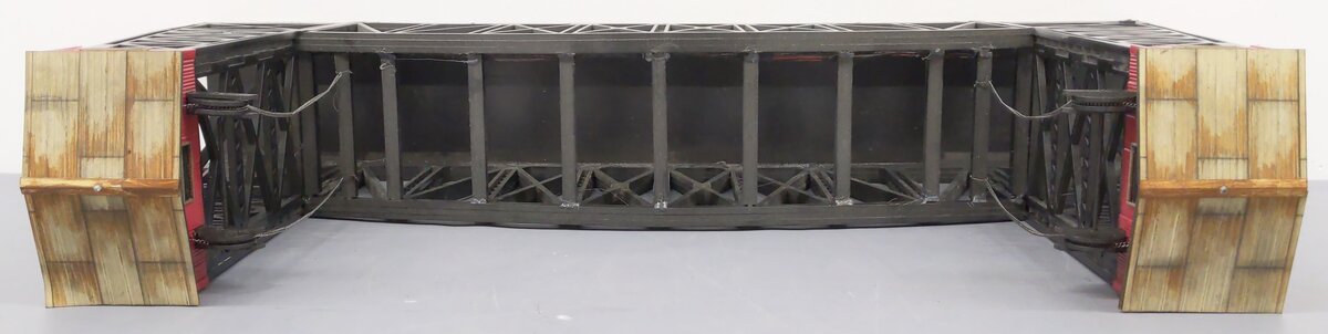 Menards 2798486 O 30" Aerial Bridge w/Lights VG