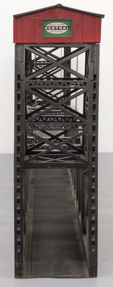 Menards 2798486 O 30" Aerial Bridge w/Lights VG