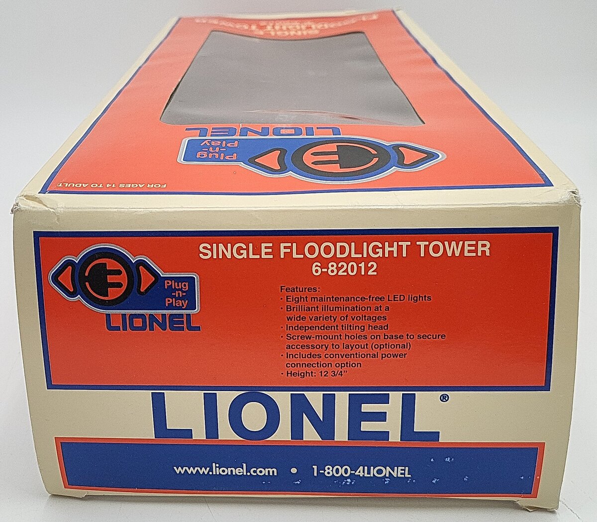 Lionel 6-82012 O Single Floodlight Tower EX/Box