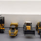 Hui Na/Menards 1:50 Die Cast Heavy Equipment #1712,580,1714 [4] EX