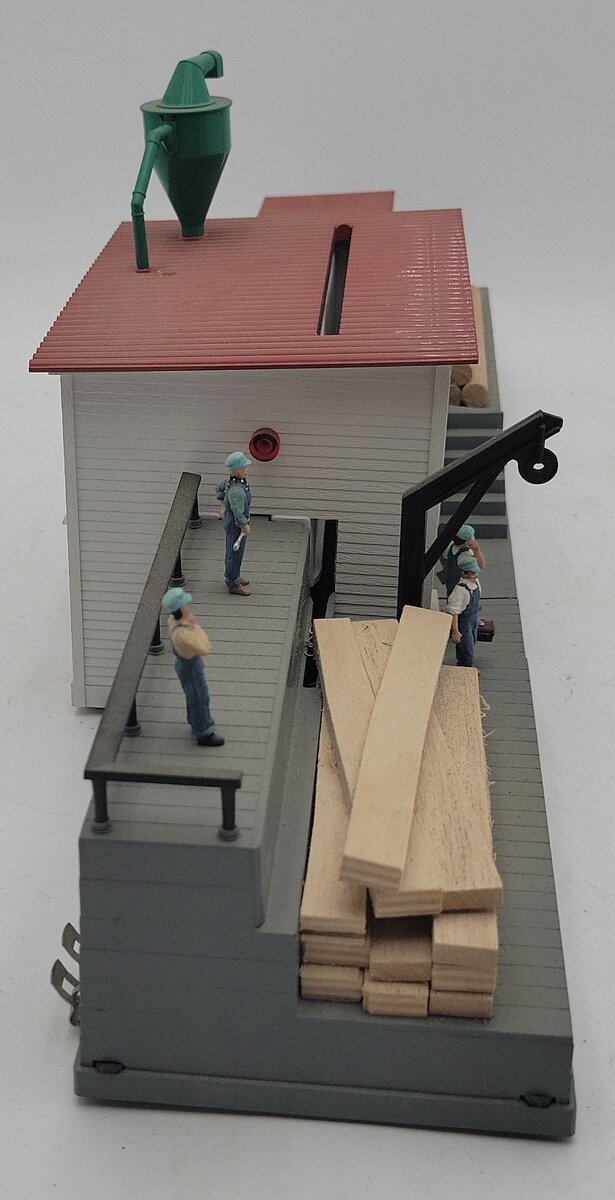 Lionel 464 Vintage O Operating Sawmill/Lumber Mill EX