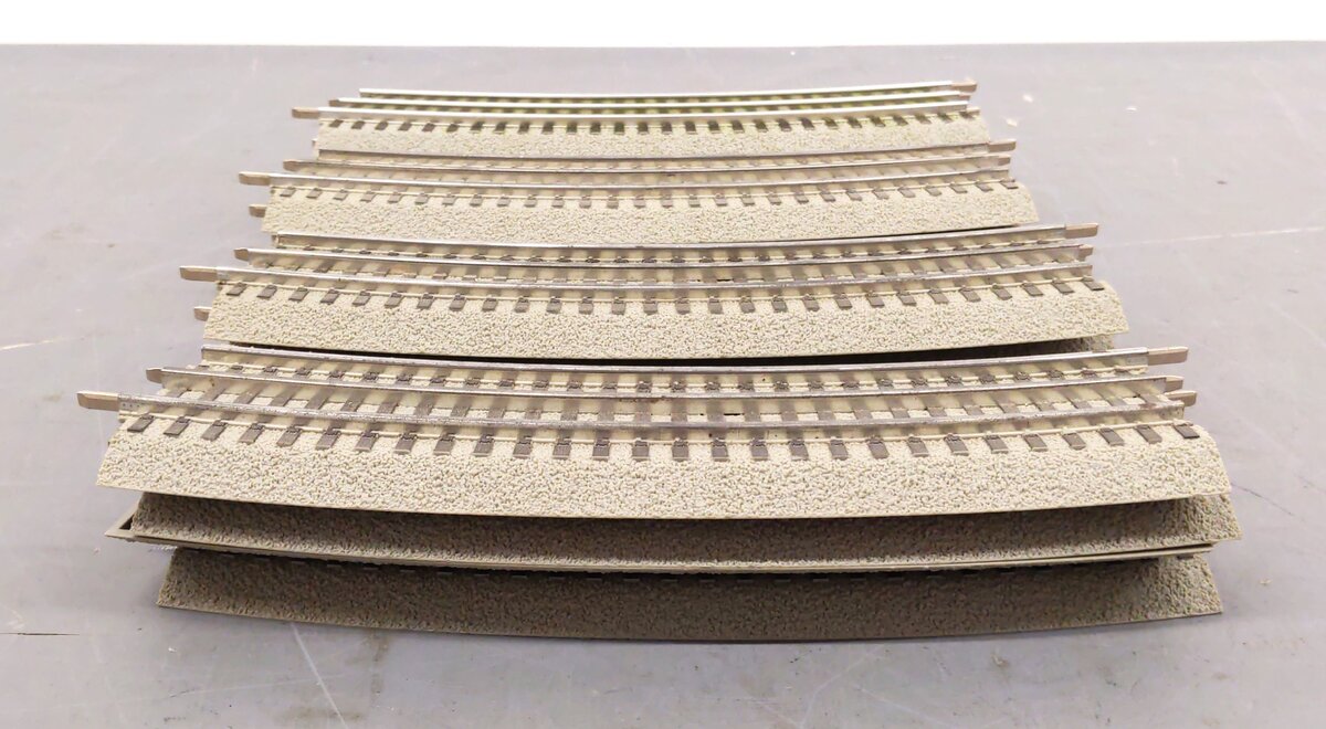 Lionel 6-12056 O FasTrack O60 Curved Track (16) EX