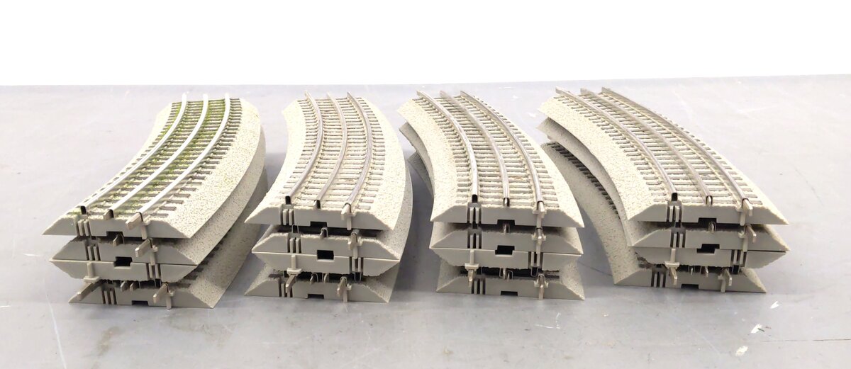 Lionel 6-12056 O FasTrack O60 Curved Track (16) EX