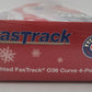 Lionel 2025020 036 Curved Multi Colored Lights Fastrack (Pack of 4) LN/Box