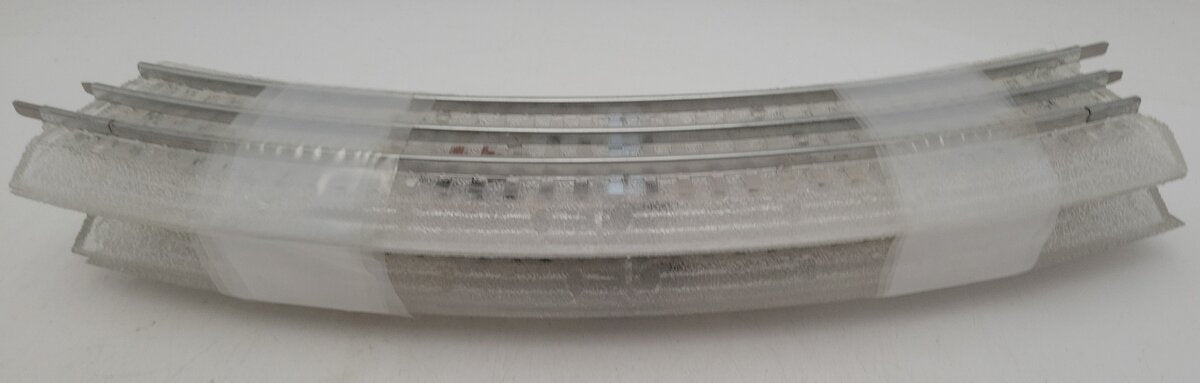 Lionel 2025020 036 Curved Multi Colored Lights Fastrack (Pack of 4) LN/Box