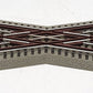 Lionel 6-12050 O Gauge FasTrack 22.5 Degree Crossover EX