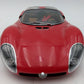 AutoArt 70191 1:18 Scale 1967 Alfa Romeo 33 Stradale Prototype in Red EX