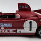 AutoArt 87505 1:18 1975 Alfa Romeo 33 TT 12 Nurburgring Merzario/Lafitte #1 VG