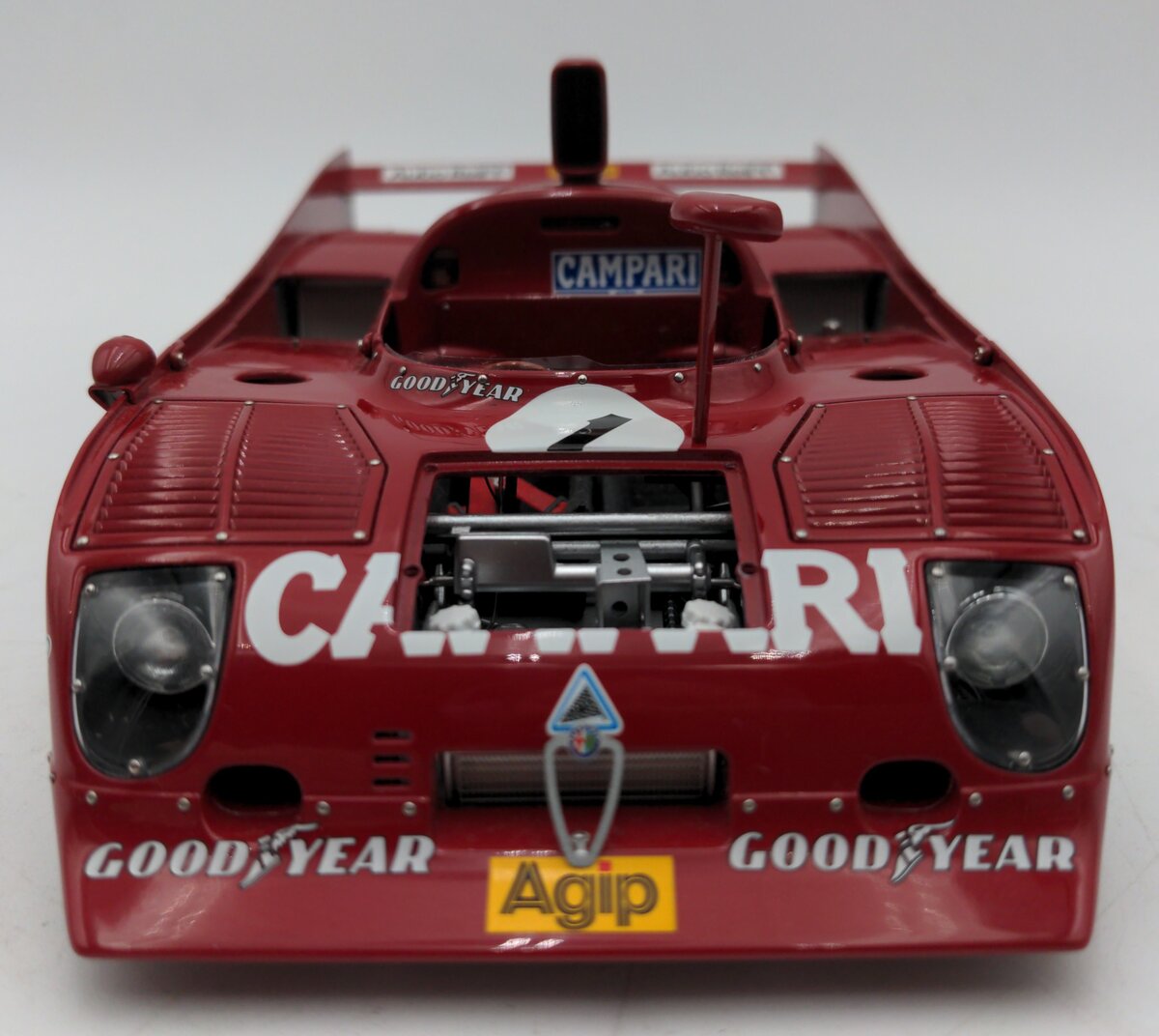 AutoArt 87505 1:18 1975 Alfa Romeo 33 TT 12 Nurburgring Merzario/Lafitte #1 VG