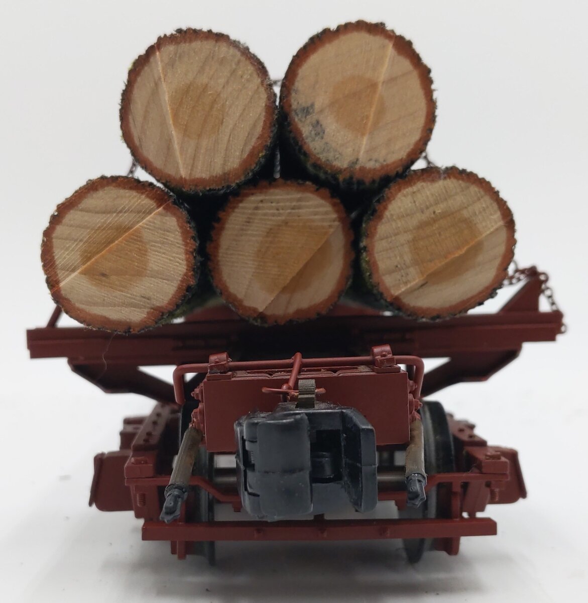 AMS 32-163 G Scale Westside Short Logging Car #31 VG