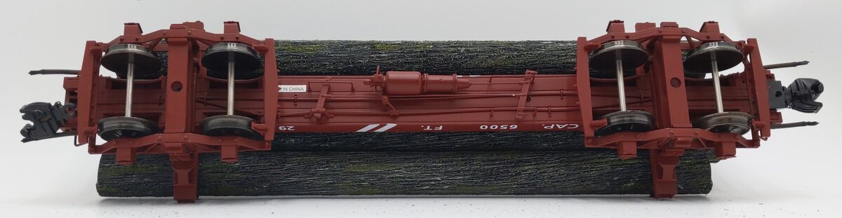 AMS 32-162 G Scale Westside Short Logging Car #29 VG