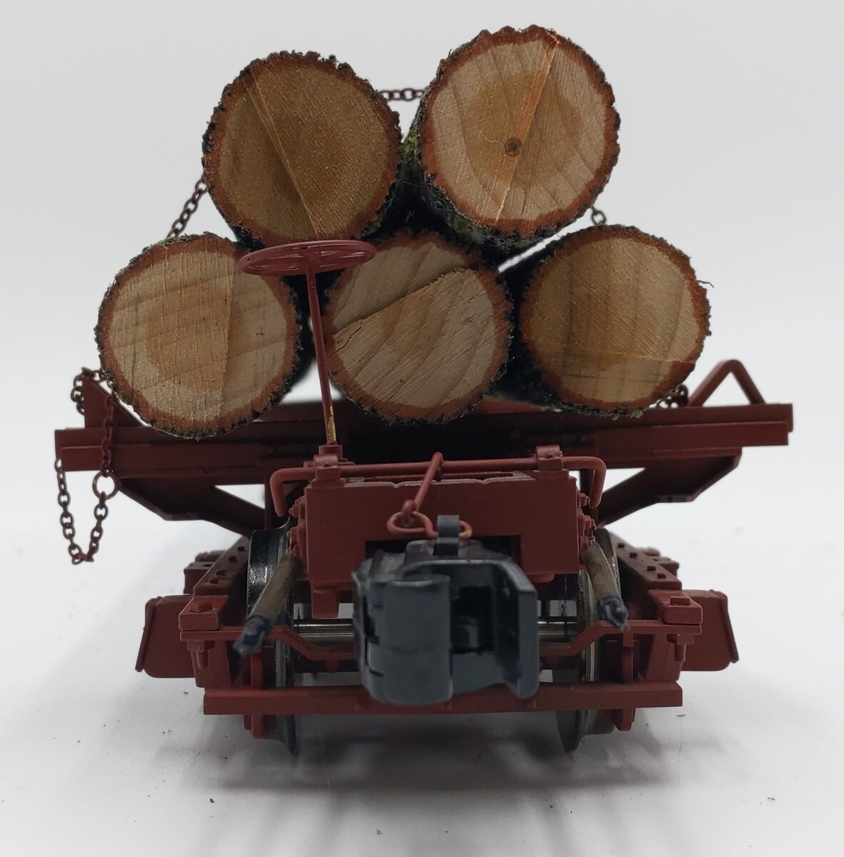 AMS 32-162 G Scale Westside Short Logging Car #29 VG