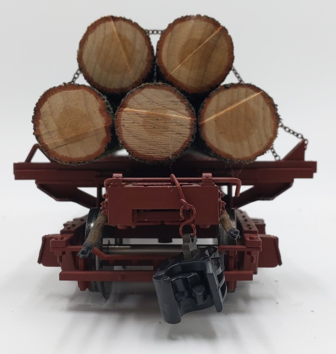 AMS 32-162 G Scale Westside Short Logging Car #29 VG