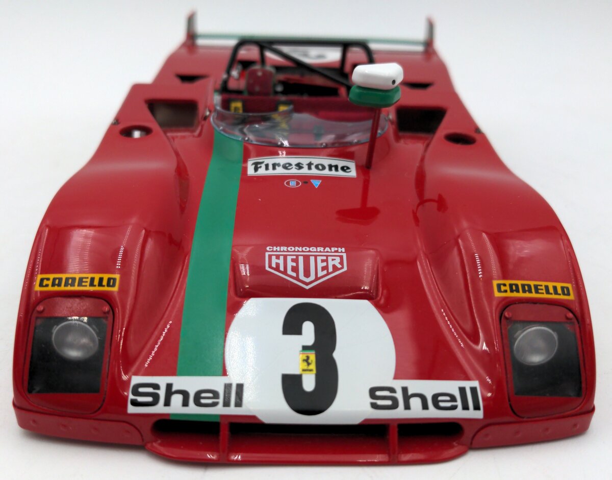 GMP 1:18 Scale Ferrari 312P #3 Red EX