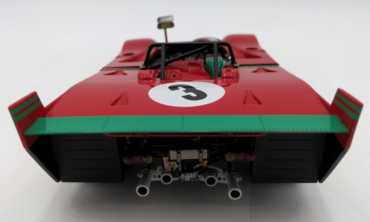 GMP 1:18 Scale Ferrari 312P #3 Red EX