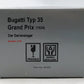 CMC M-063 1:18 Scale Bugatti Type 35 Grand Prix 1924 Diecast Model LN/Box