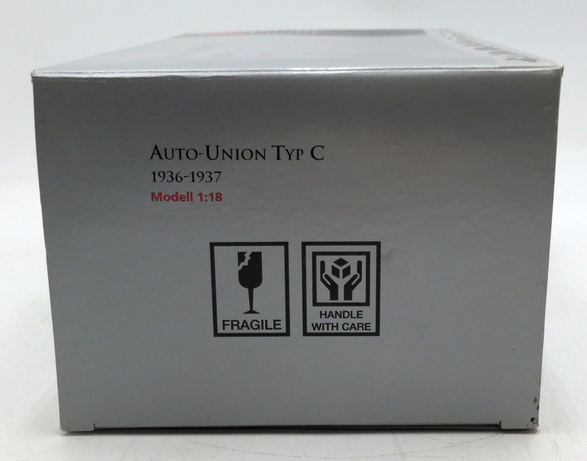 CMC M-034 1:18 Scale Auto Union Type C 1936-1937 Diecast Model LN/Box