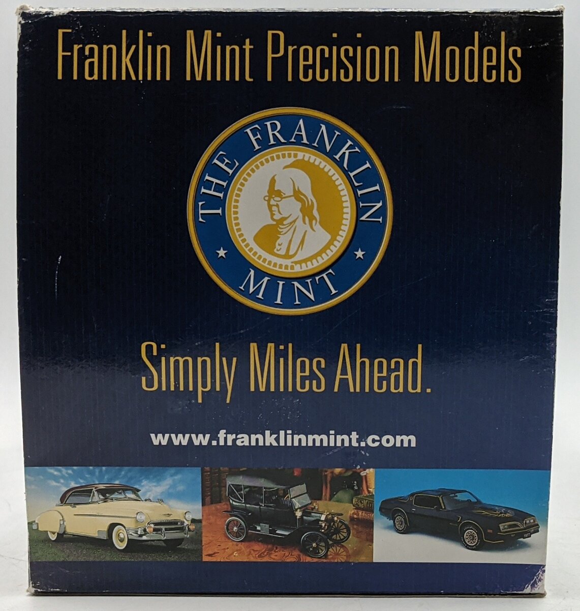 Franklin Mint 1:24 Scale Diecast 1929 Rolls Royce Phantom 1 Cabriolet De Ville NIB
