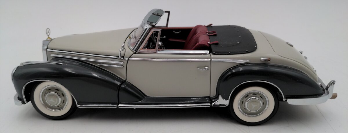 Franklin Mint 1957 1:24 Scale Diecast Mercedes Benz 300SC Convertible EX