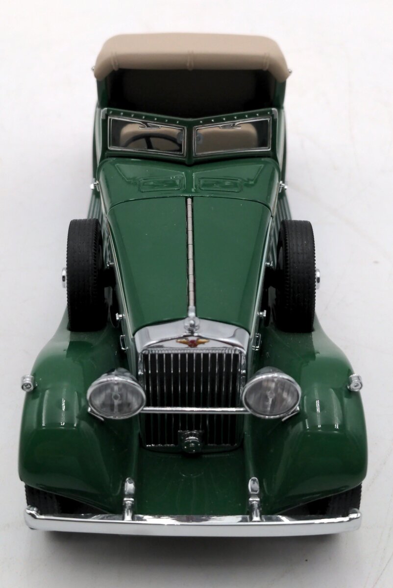 Danbury Mint 1934 1:24 1934 Hispano-Suiza J12 - Green NIB
