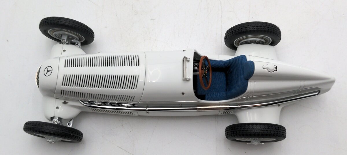 CMC M-065 1:18 Scale Mercedes-Benz W25 1934 White Limited Edition Diecast Model LN/Box