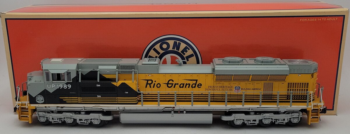 Lionel 6-28279 O Union Pacific Heritage D&RGW SD-70ACe Diesel Locomotive #1989 EX/Box