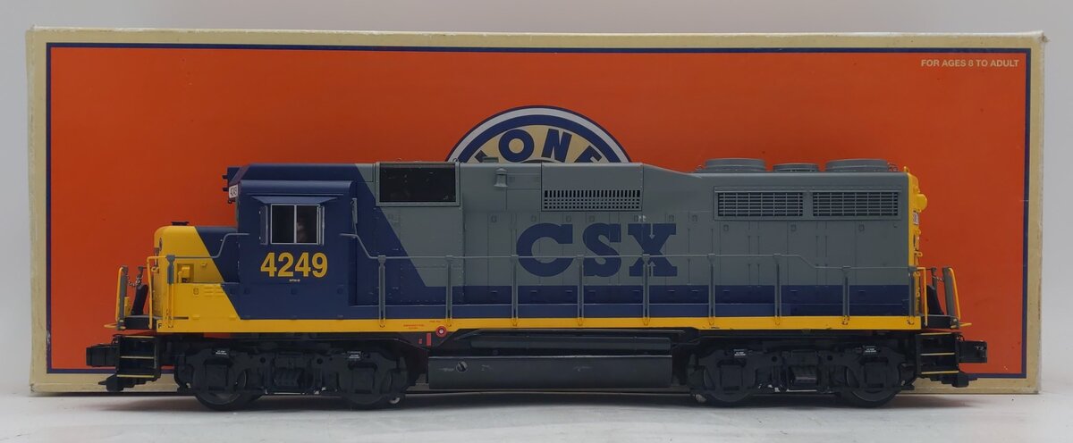 Lionel 6-28862 O Gauge CSX GP-30 Diesel Locomotive #4249 VG/Box