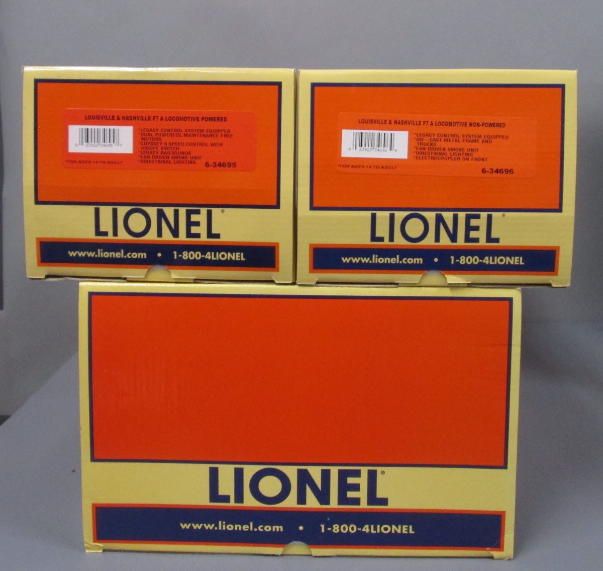 Lionel 6-34694 Louisville & Nashville Legacy F7 AA Diesel Loco Set #834/842