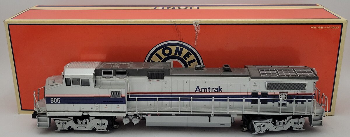 Lionel 6-28230 O Amtrak Dash 8 Diesel Locomotive #505 EX/Box