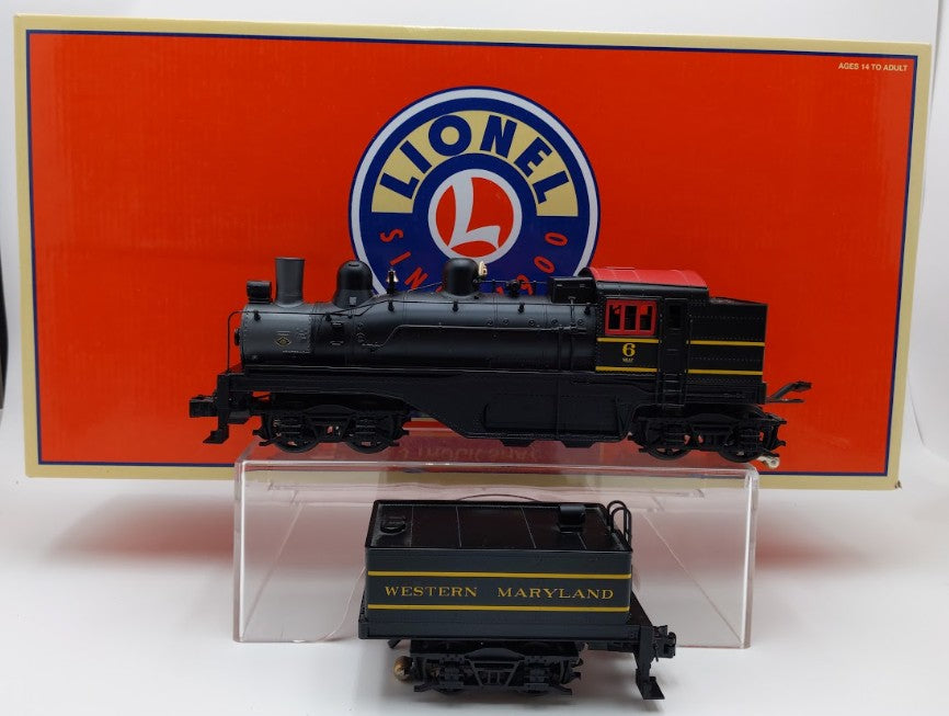 Lionel 6-84239 O Western Maryland BTO 3-Truck Shay Steam Locomotive #6 w Legacy EX/Box
