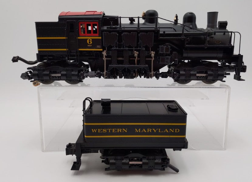 Lionel 6-84239 O Western Maryland BTO 3-Truck Shay Steam Locomotive #6 w Legacy EX/Box
