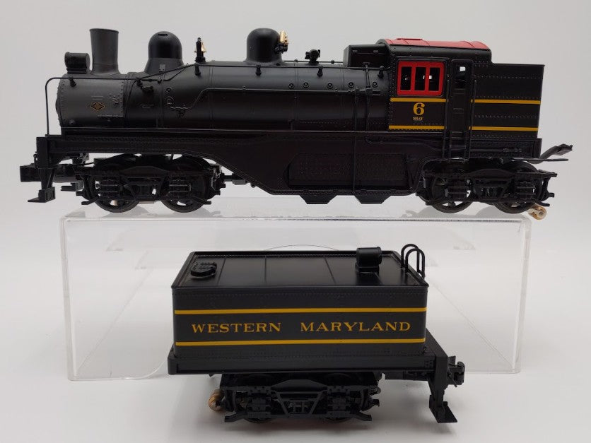Lionel 6-84239 O Western Maryland BTO 3-Truck Shay Steam Locomotive #6 w Legacy EX/Box