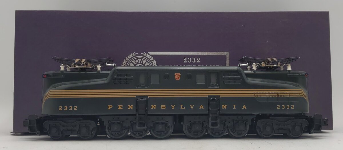 Lionel 6-18314 O Gauge Pennsylvania GG-1 Electric Locomotive #2332 EX/Box