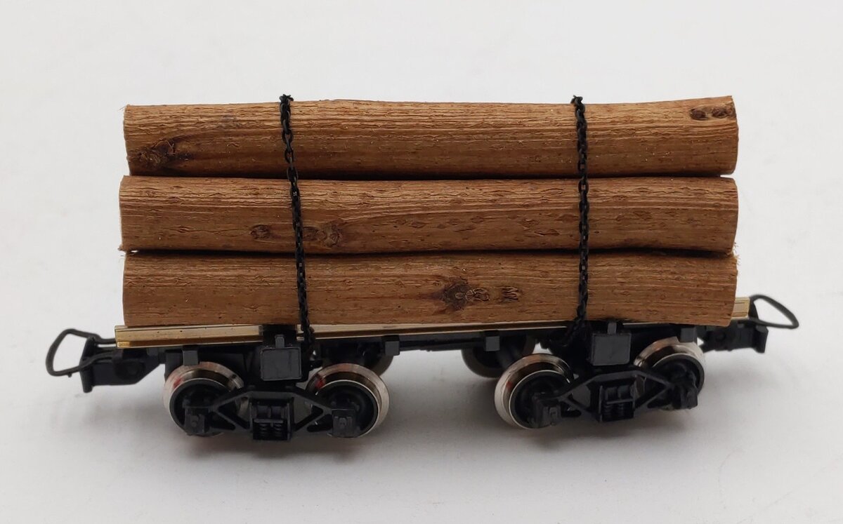 Rivarossi 2349 HO Log Buggie Car EX/Box