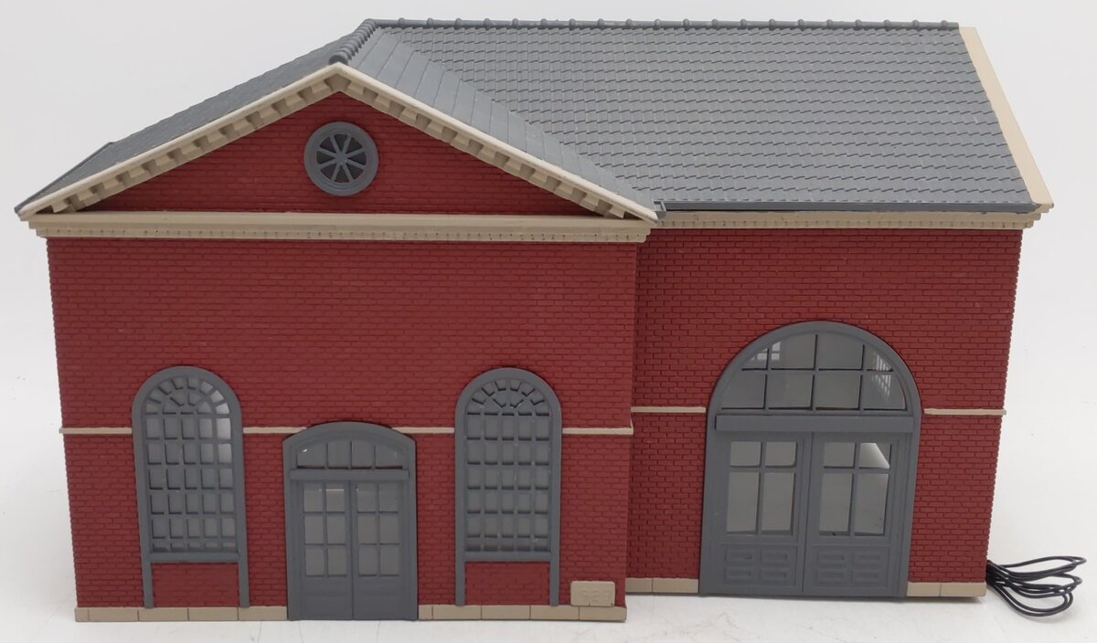 MTH O Gauge Red Brick Building EX