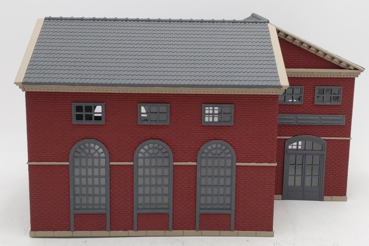 MTH O Gauge Red Brick Building EX