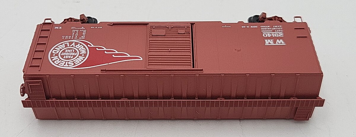Micro-Trains 02000396 N Western Maryland 40' Standard Single Door Boxcar #29140 EX/Box
