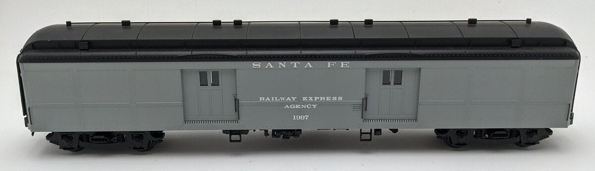 O Scale Santa Fe Railway Express Agency Baggage Car #1997 EX