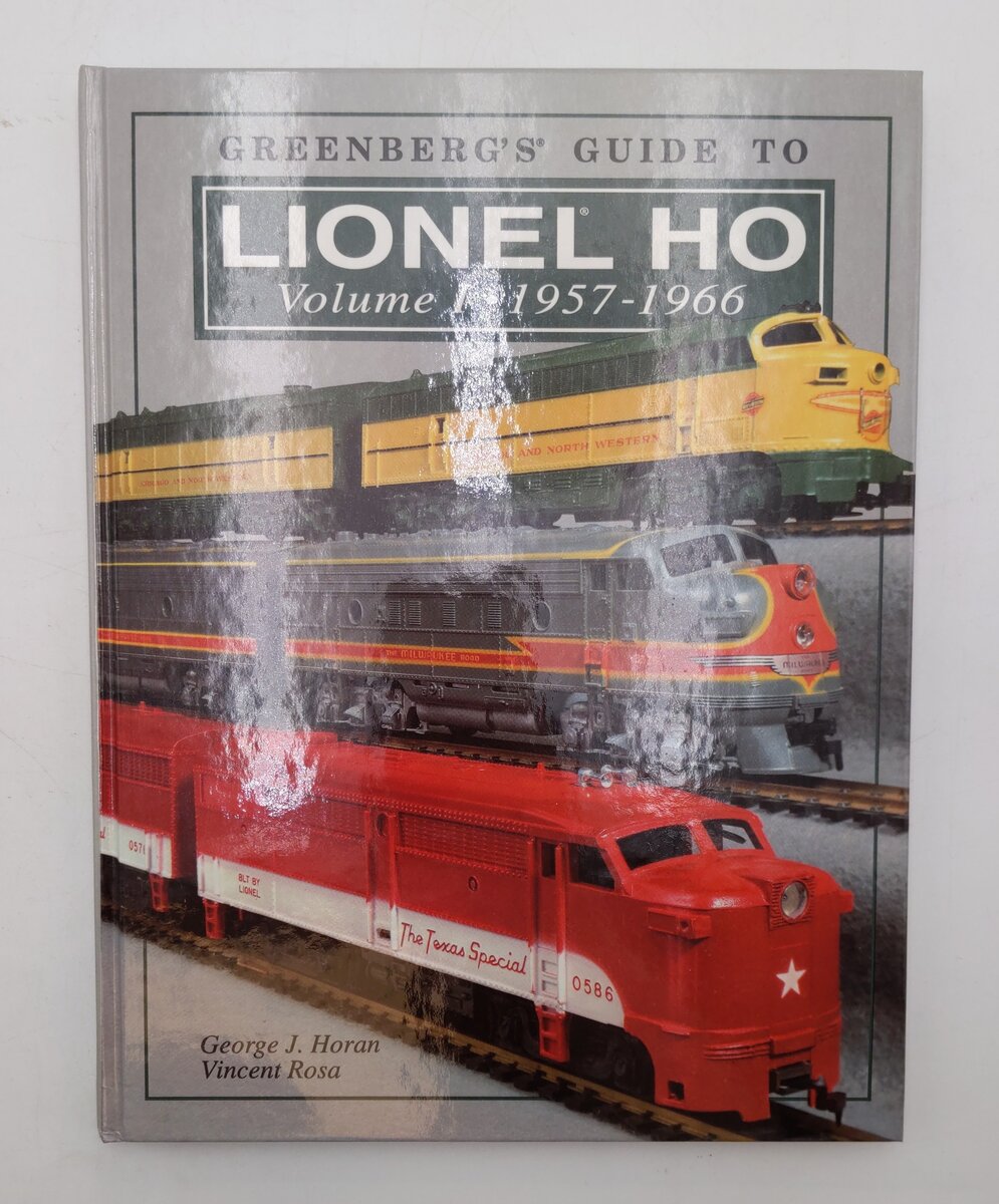 Greenberg's Guide to Lionel HO Vol.1 Hardcover Book George J Horan, Vincent Rosa EX