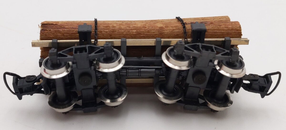 Rivarossi 2349 HO Log Buggie Car EX/Box