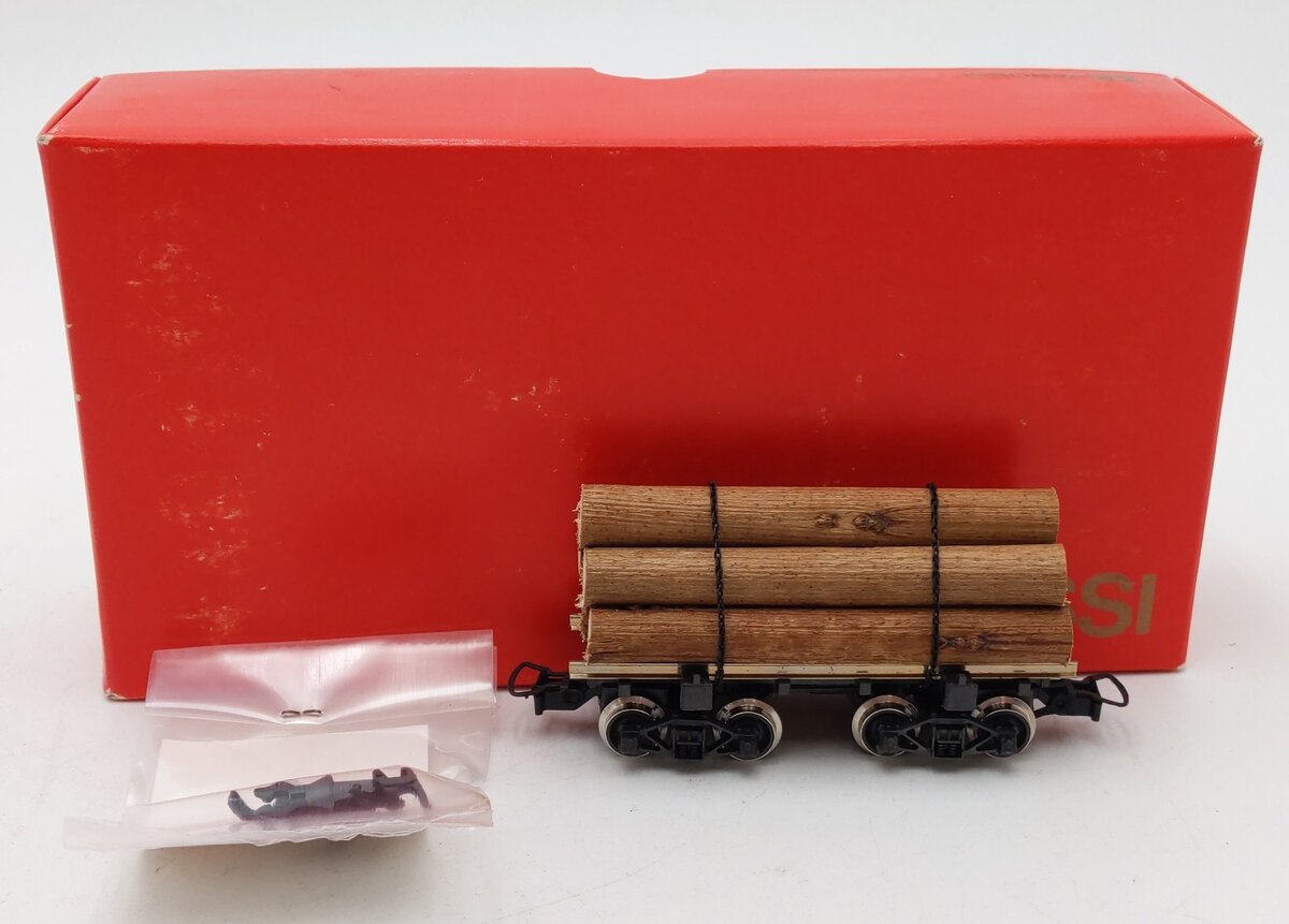 Rivarossi 2349 HO Log Buggie Car EX/Box