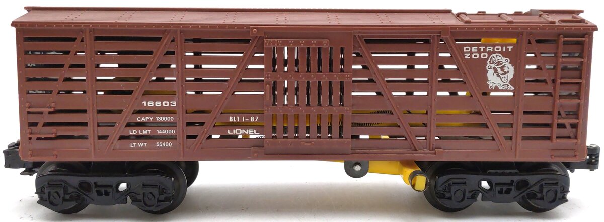 Lionel 6-16603 O Gauge Detroit Zoo Giraffe Operating Car EX