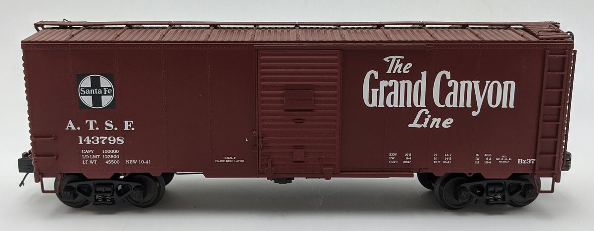 MTH 20-93209 O Scale Santa Fe 40' AAR Boxcar #143798 EX