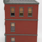 O Gauge Custom Red Brick Building EX