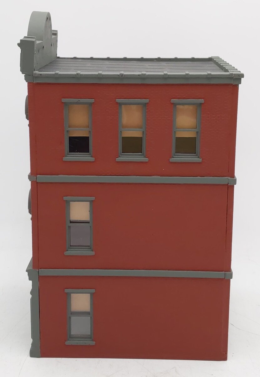 O Gauge Custom Red Brick Building EX