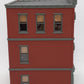 O Gauge Custom Red Brick Building EX