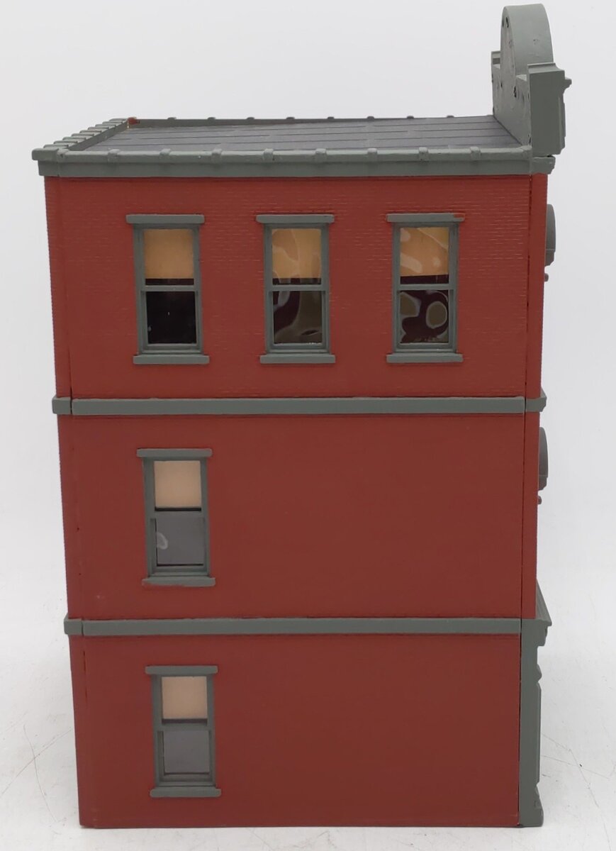 O Gauge Custom Red Brick Building EX