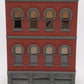 O Gauge Custom Red Brick Building EX