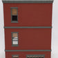 O Gauge Custom Red Brick Building EX